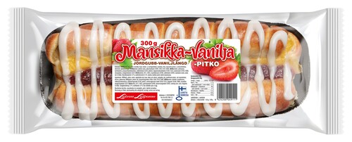 Mansikka-vaniljapitko