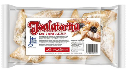 Joulutorttu 2 kpl /pkt