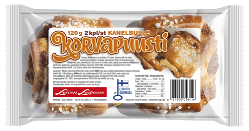 Korvapuusti 2kpl